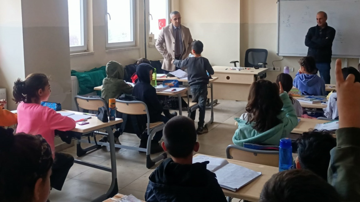 İlçe Milli Eğitim Müdürümüz Sn. Mehmet ÇOBAN'ın Okulumuzu Ziyareti